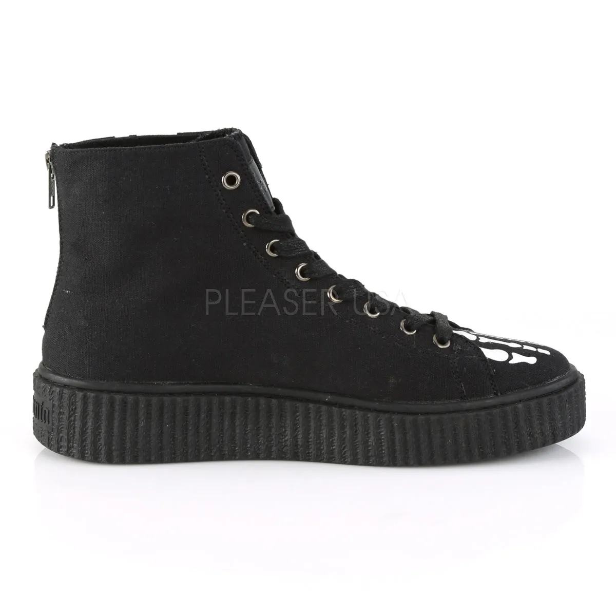 1 Inch Platform SNEEKER-252 Black