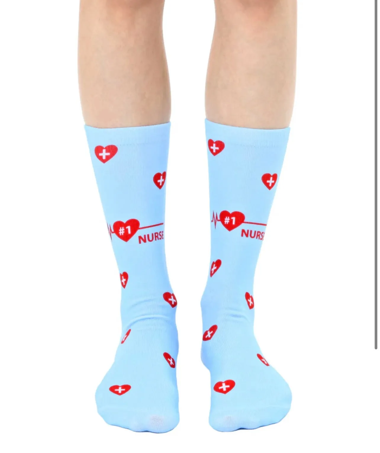 #1 Nurse Crew Socks