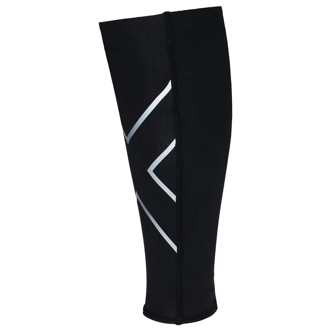 2XU Compression Unisex Black/White Flexible Calf Guards