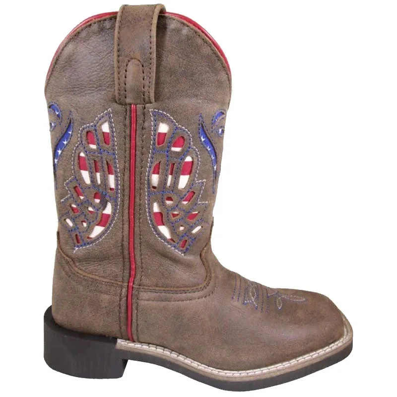 3154 Vanguard Brown Distressed Western Boots