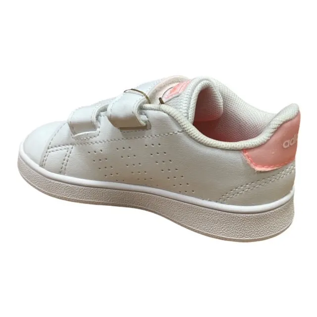 Adidas Advantage CF I GW0454 white-pink girls' sneakers shoe