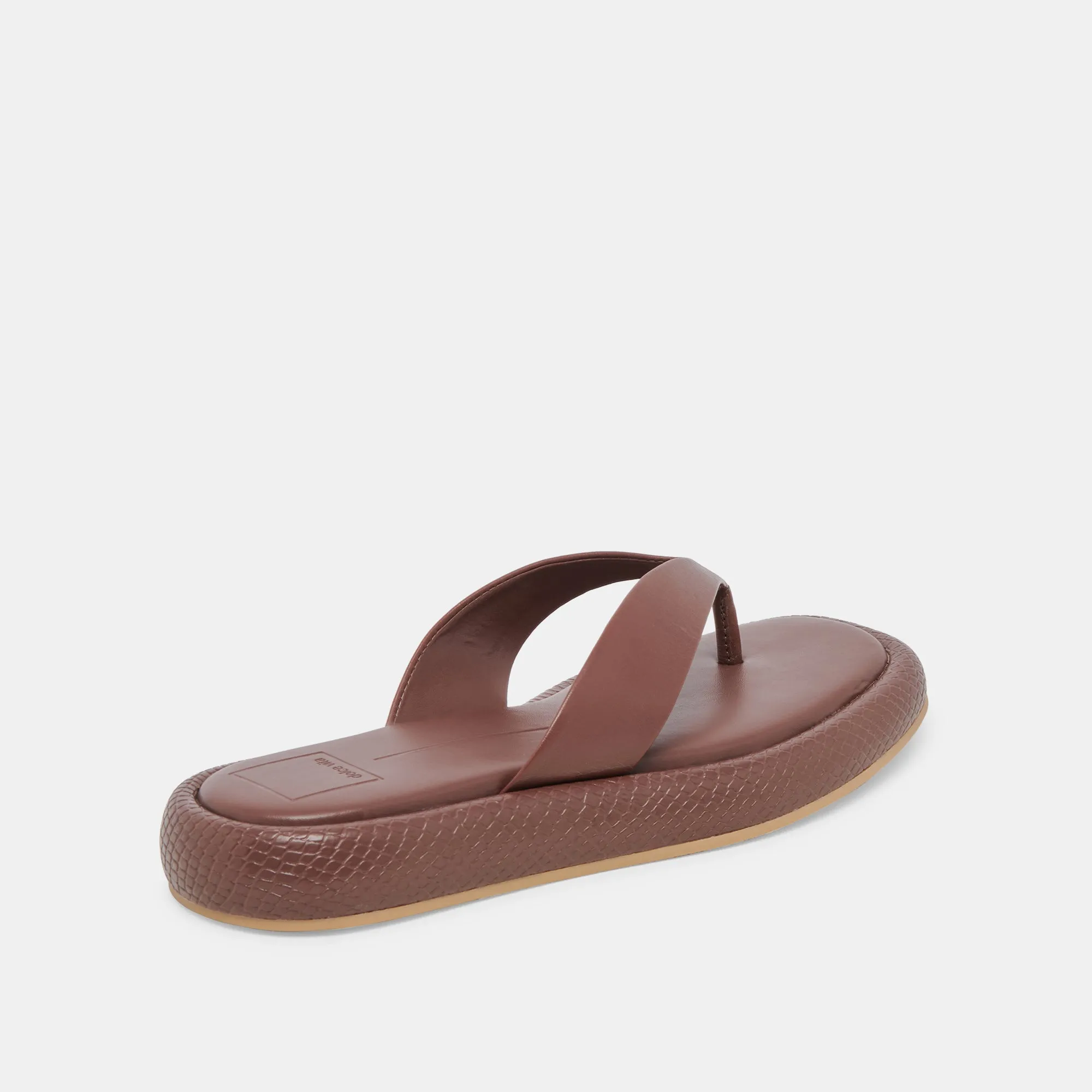 ADIN SANDALS WALNUT LEATHER