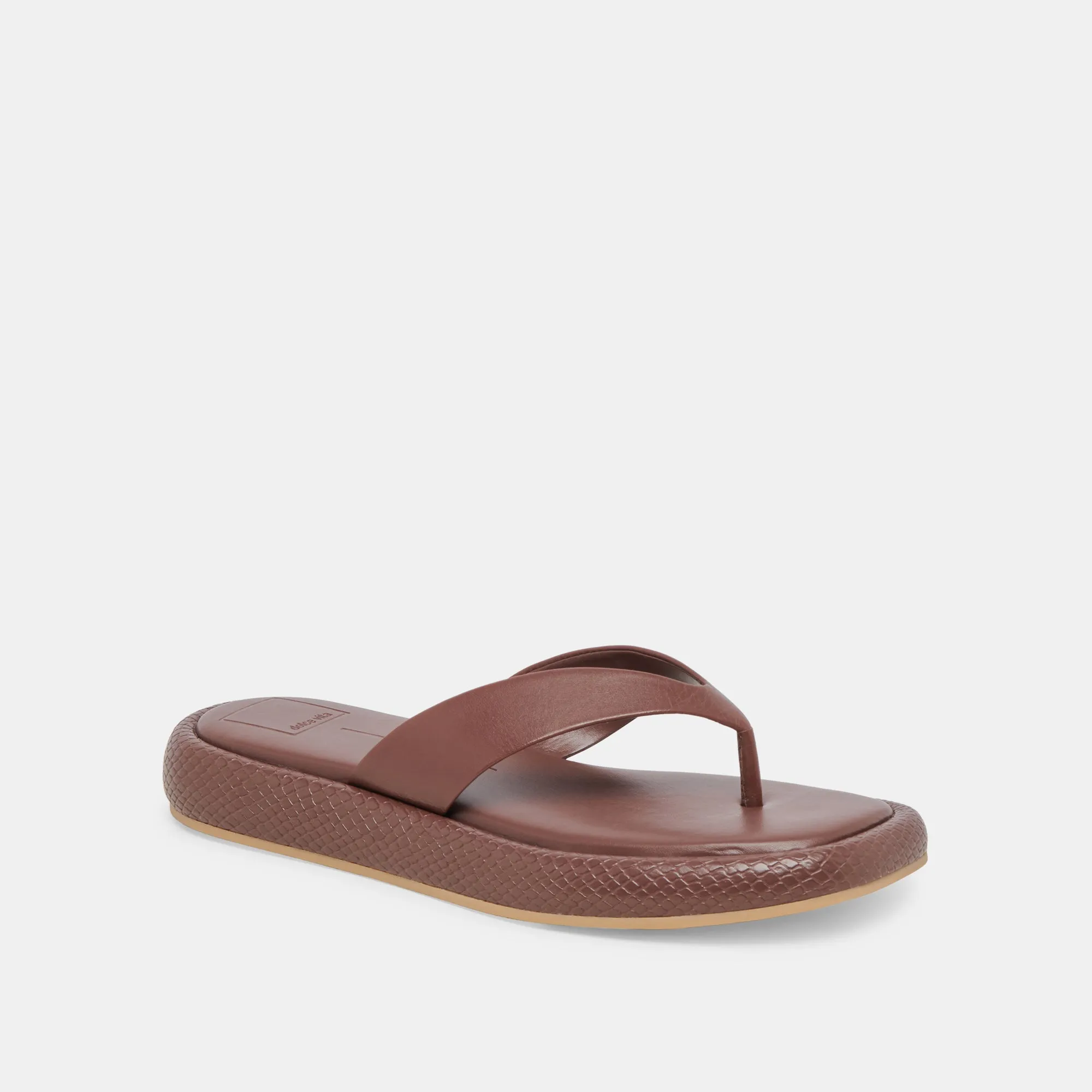 ADIN SANDALS WALNUT LEATHER