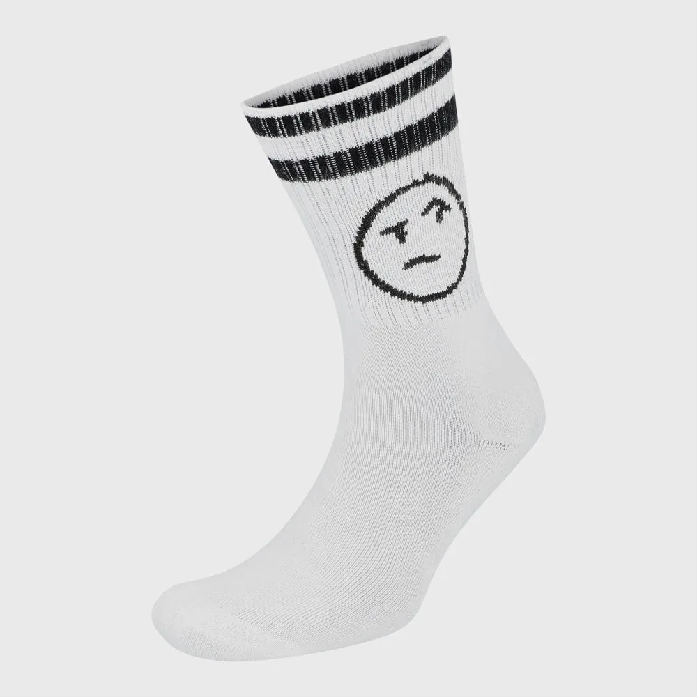 Airwalk Unisex 3 Pack  Smiley Crew Sock Black