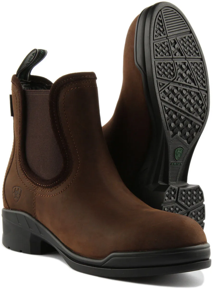 Ariat Keswick Steel Toe In Brown For Women