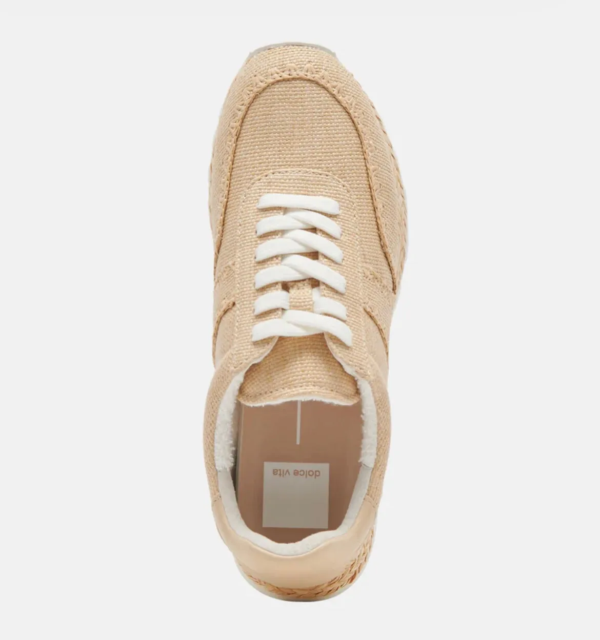 Ayita Sneaker | Lt Natural Raffia