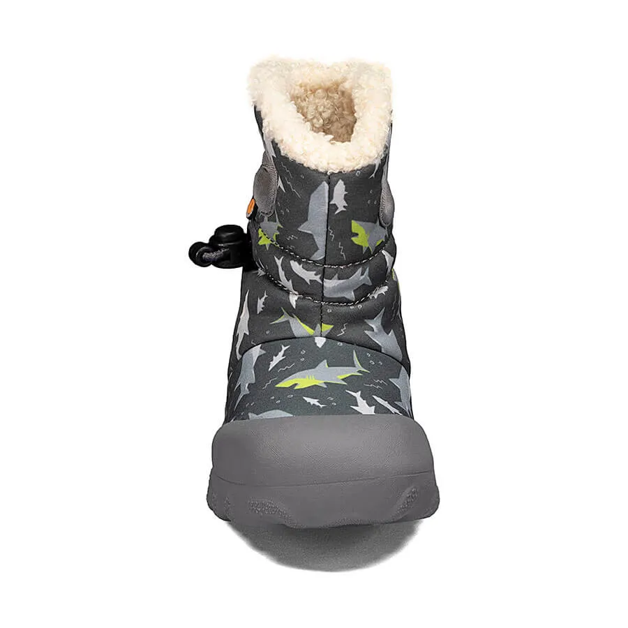 B-Moc Baby Snow Boots - Dark Grey Sharks