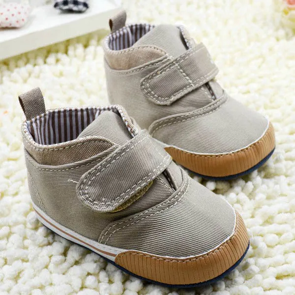 Baby Boy Velcro Canvas Shoes