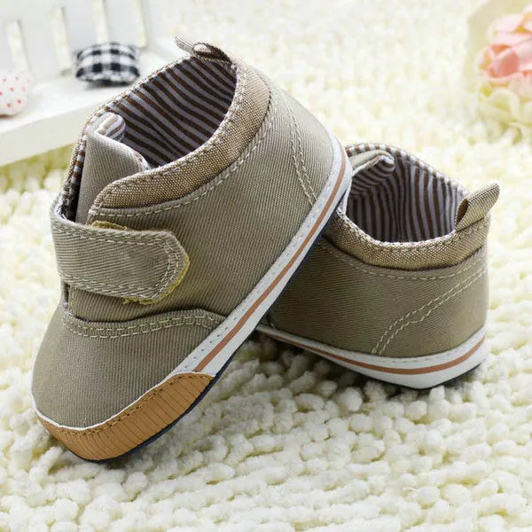 Baby Boy Velcro Canvas Shoes