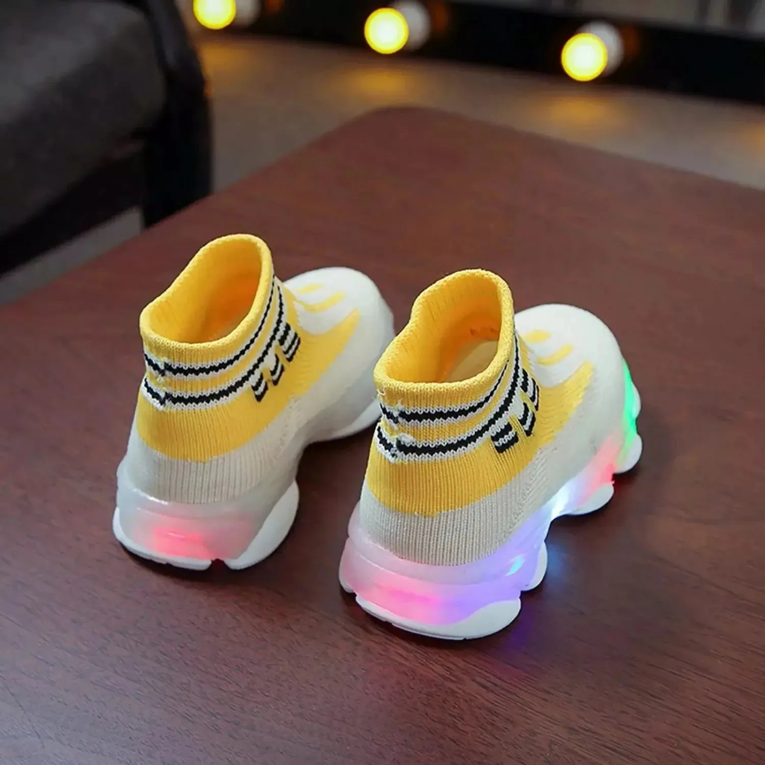 Baby Girl Luminous LED Sport Shoes