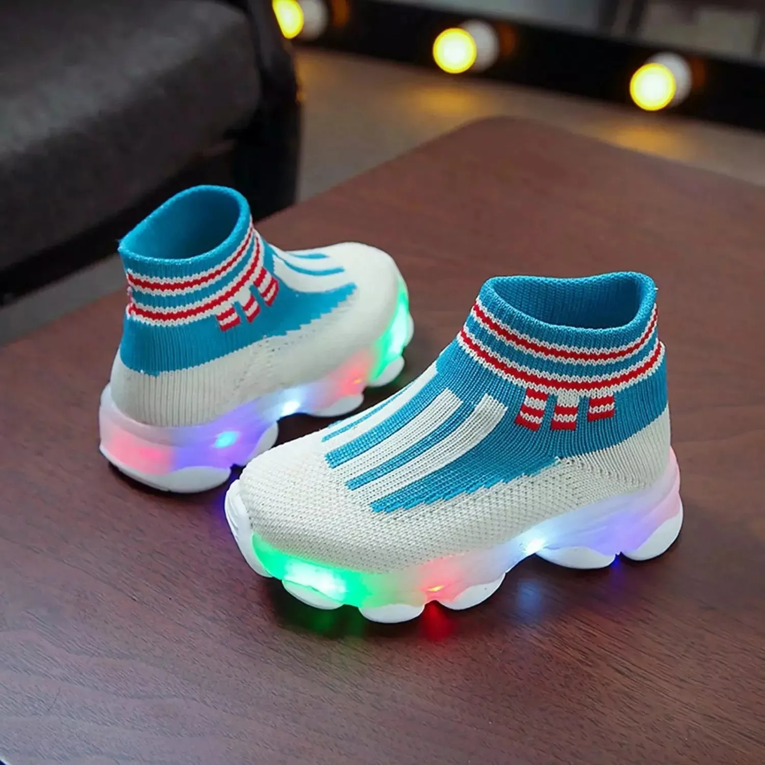 Baby Girl Luminous LED Sport Shoes