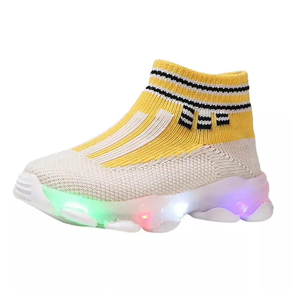 Baby Girl Luminous LED Sport Shoes