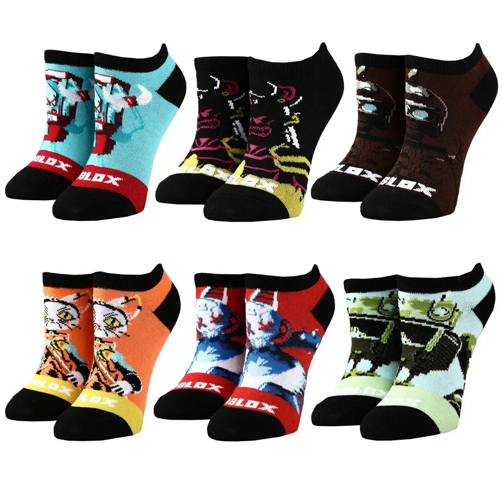 BIOWORLD LICENSED ROBLOX SOCKS 6PACK ASSORTED - XS9CFBRBXTA