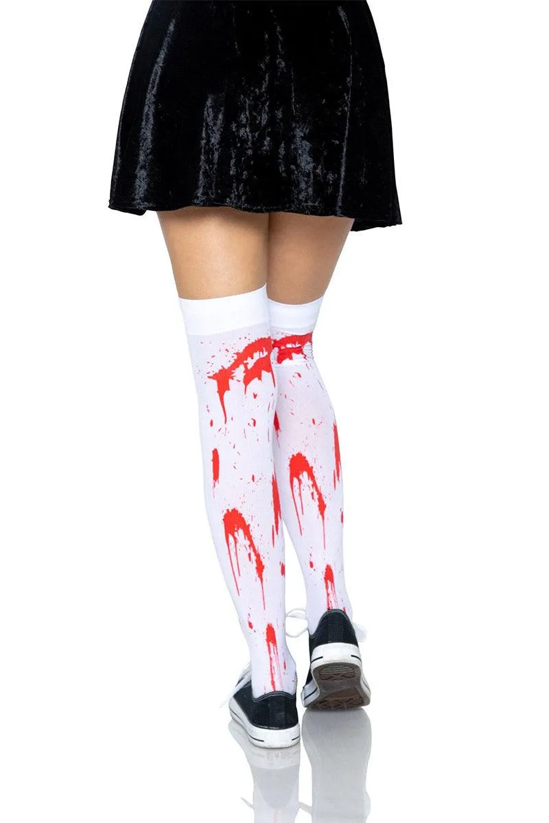 Bloody Zombie Thigh Highs