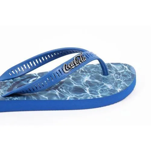 Blue 43/44 EUR Coca Cola mens flip flop CCA2006 WATER BLUE