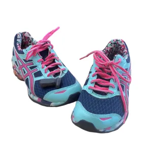 Blue & Pink Shoes Athletic Asics, Size 6.5