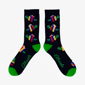 Book Worm Men's & Women's Crew Socks