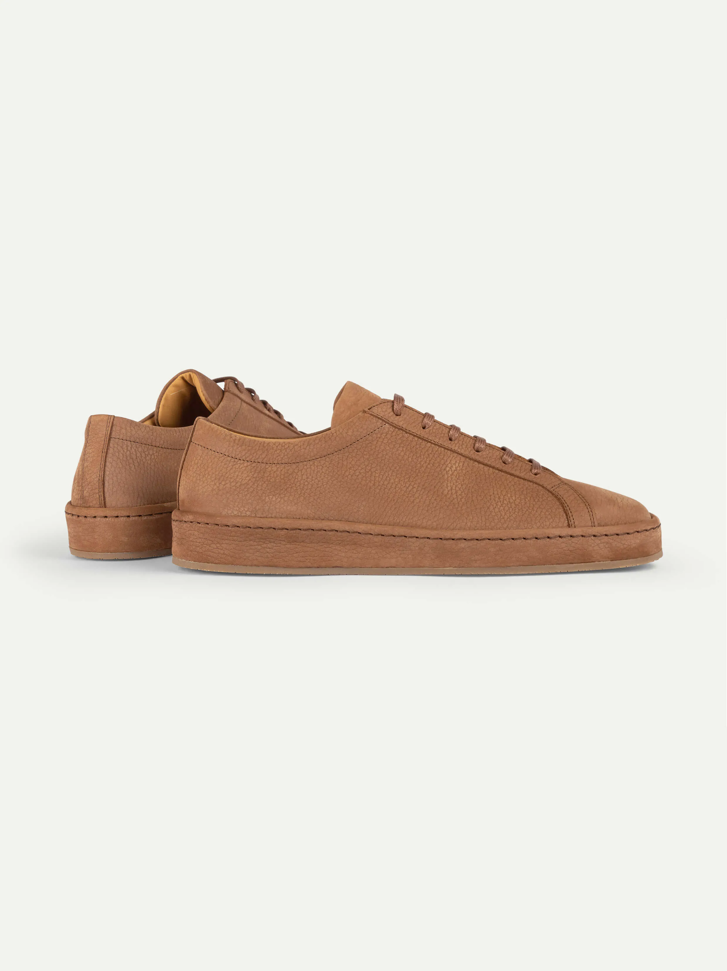 Caramel Nubuck Voyager Sneaker