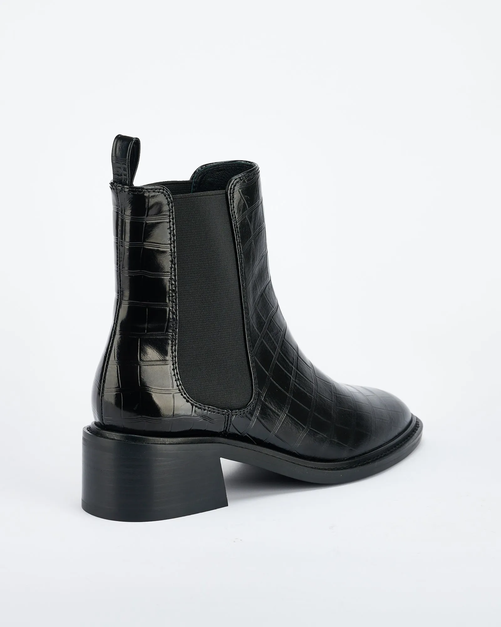 Chelsea Boot Black Croc