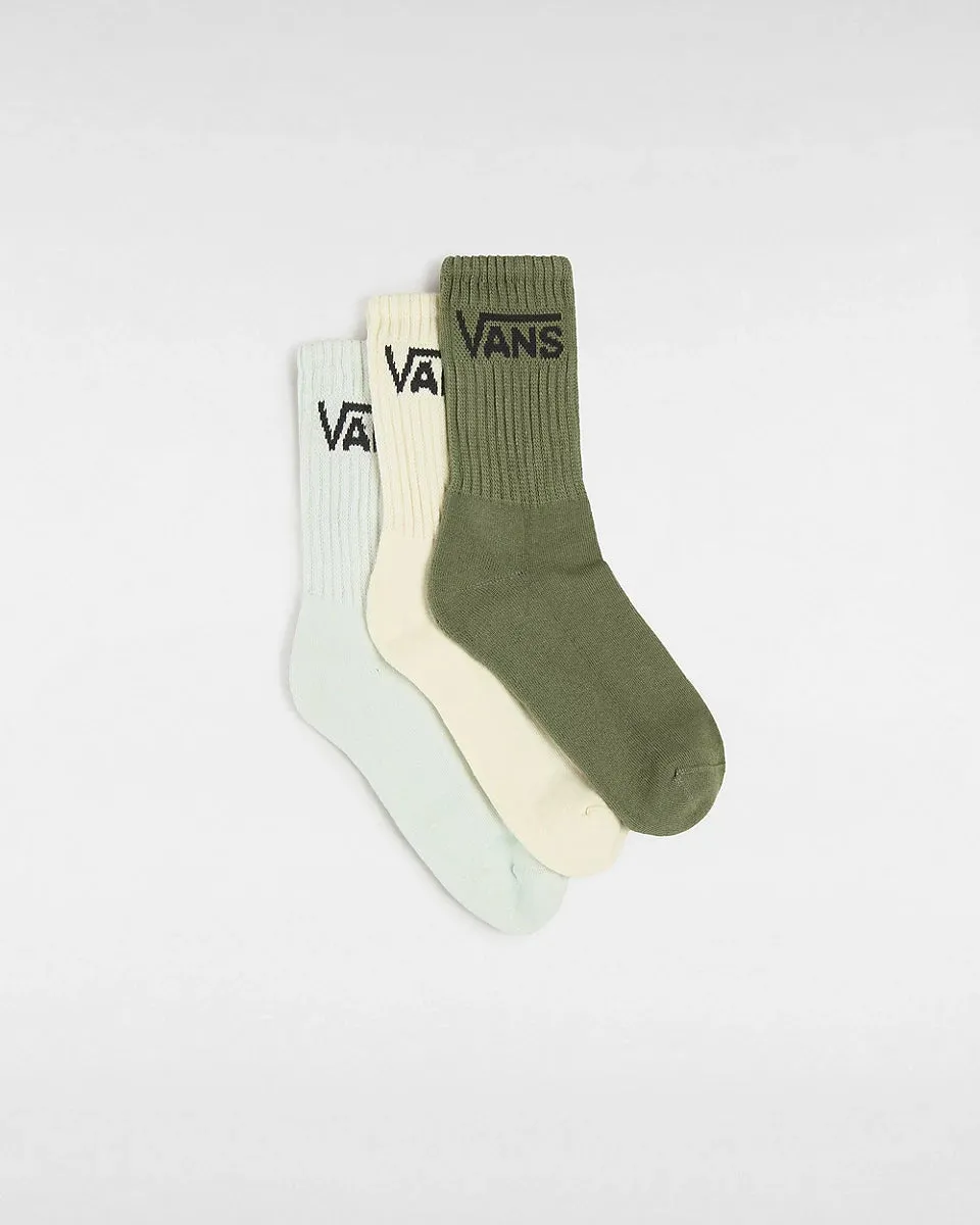 Classic Crew Socks (3 Pack) - Pale Aqua