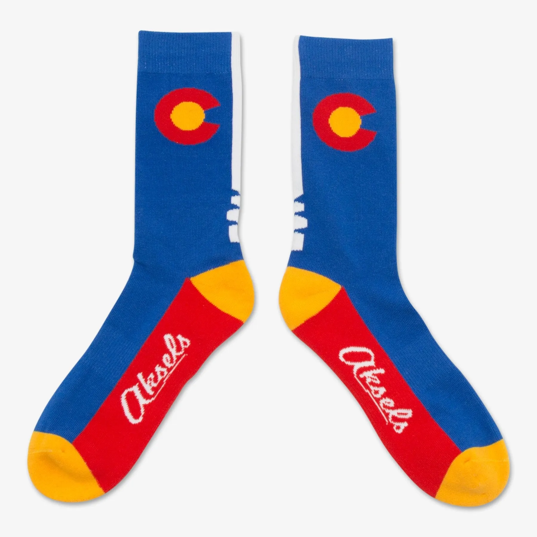 Colorado Flag C Men's & Women's Crew Socks