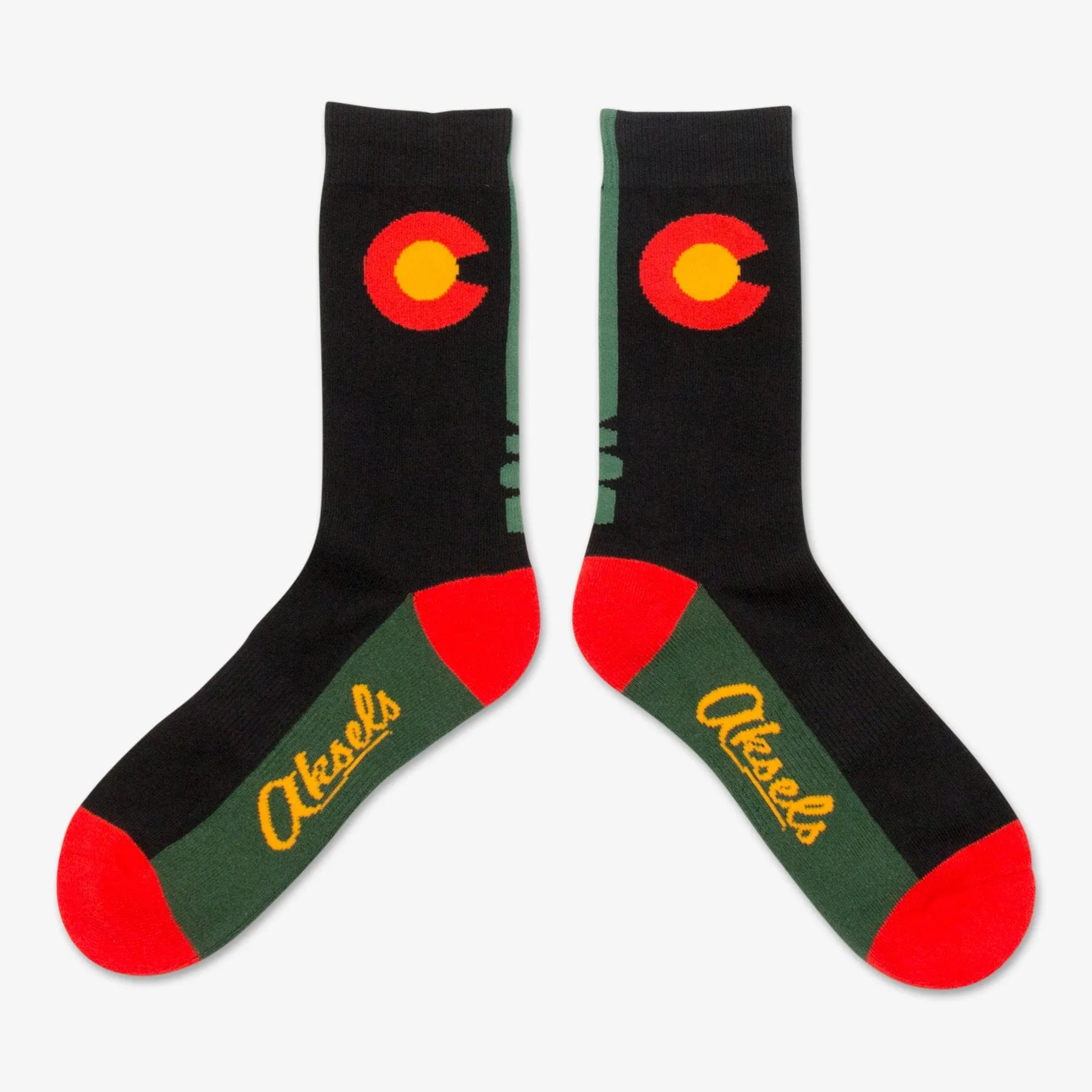 Colorado Flag C Men's & Women's Crew Socks