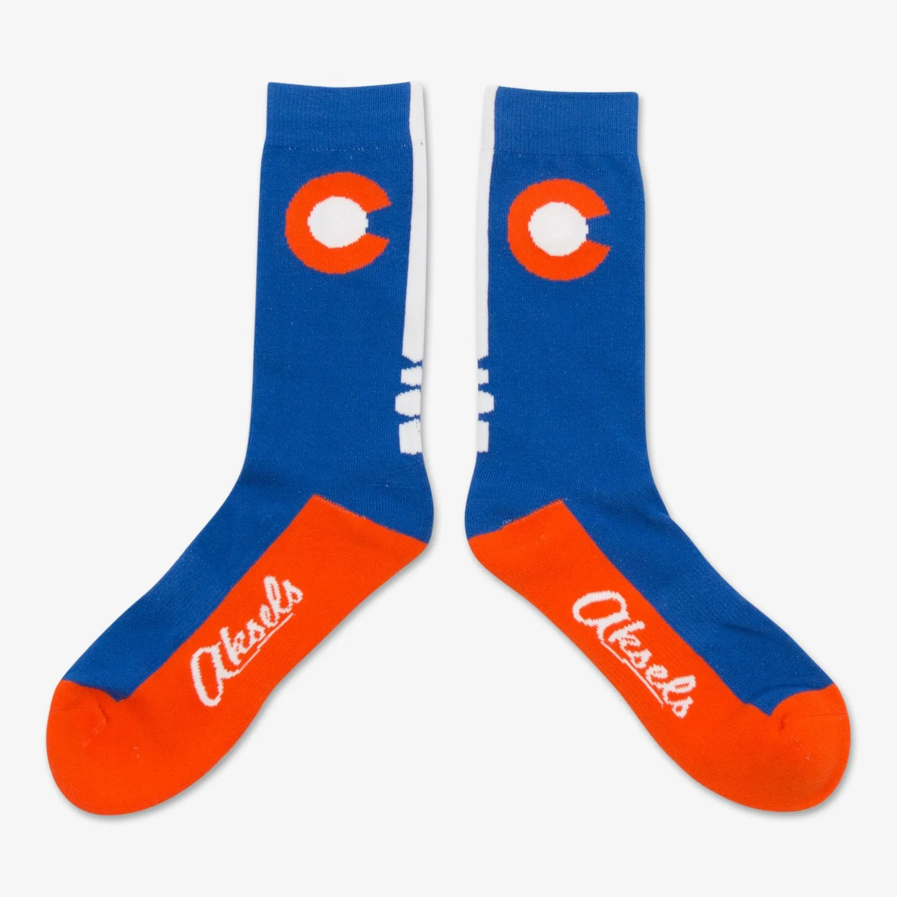 Colorado Flag C Men's & Women's Crew Socks