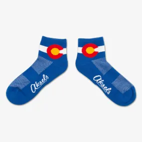 COOLMAX Colorado Flag Ankle Socks