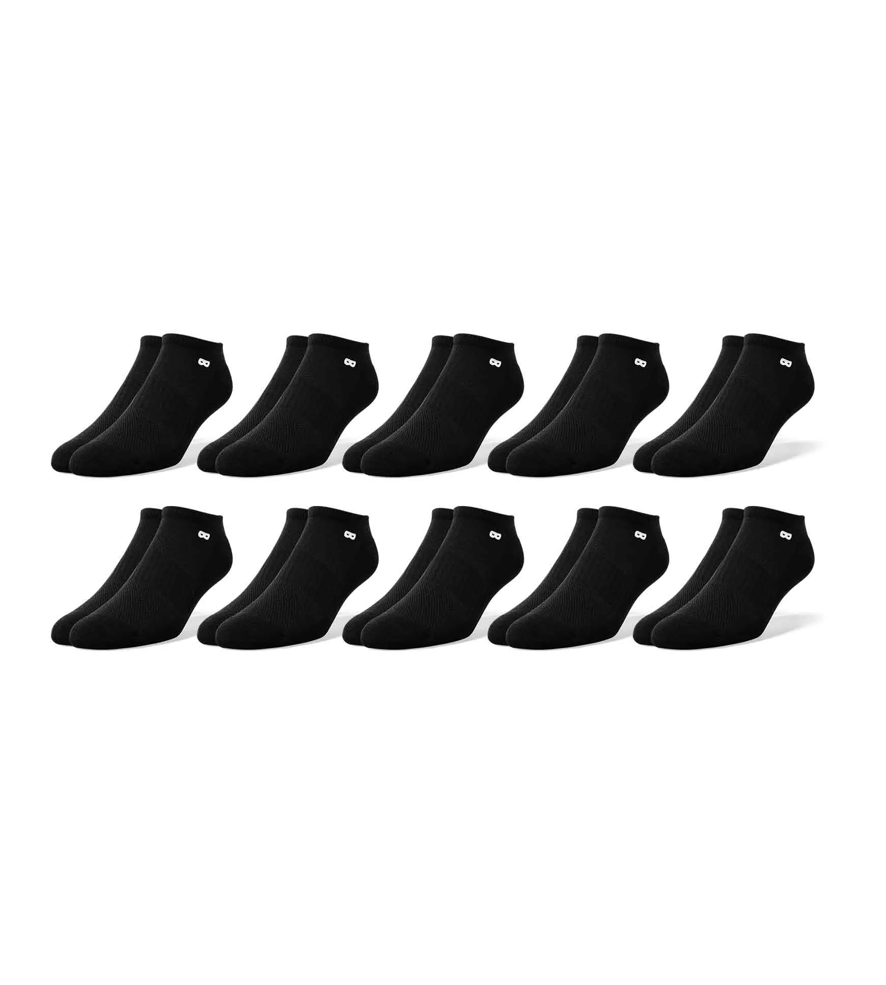 Cushion Low-Cut Socks 10 Pack