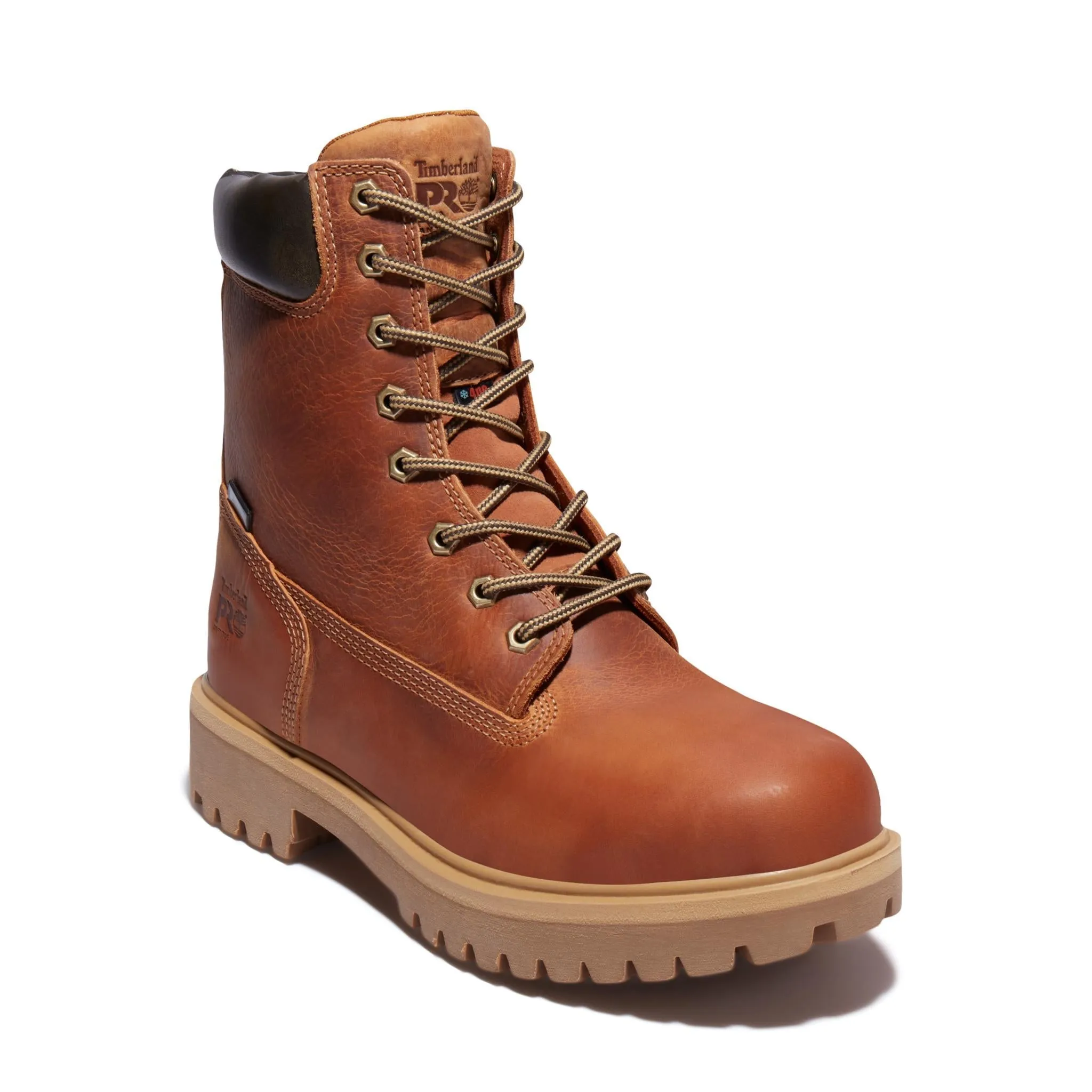 Direct Attach 8 Inch Soft-Toe Waterproof Ins 400G Boot Brown