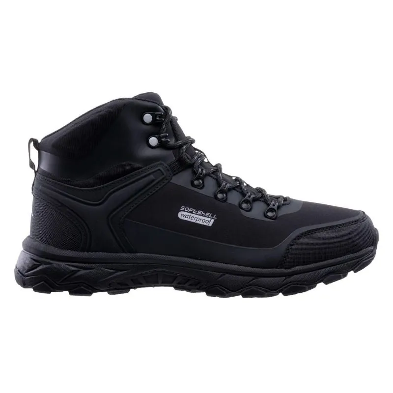 Elbrus Black Eginter Mid Waterproof Mens Shoes - Black