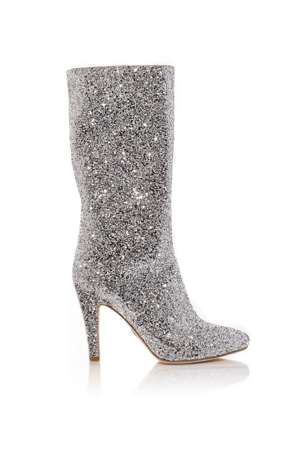 Elevator Boot in Disco Dust Glitter