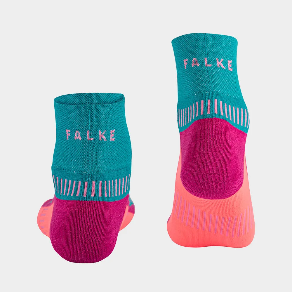 Falke Unisex Stride Hidden Sock Blue/Multi _ 180724 _ Blue