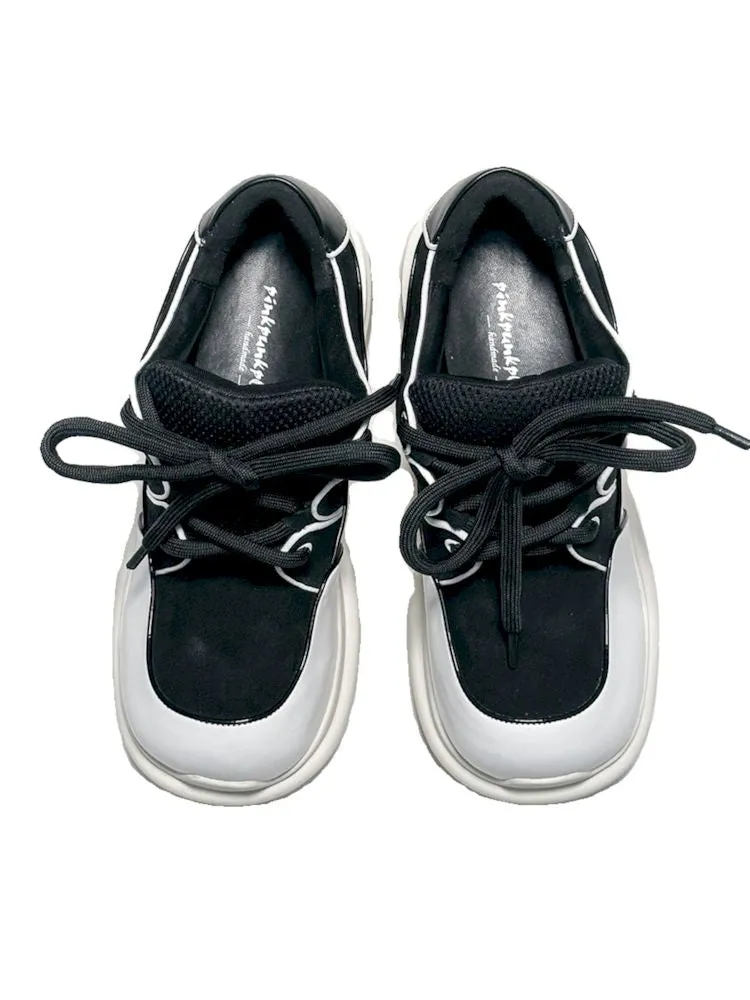 Flip Flop Leather Sport Thick Sole Shoes【s0000006656】