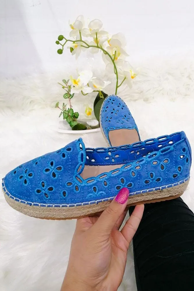 FLOWER PATTERN SHOES