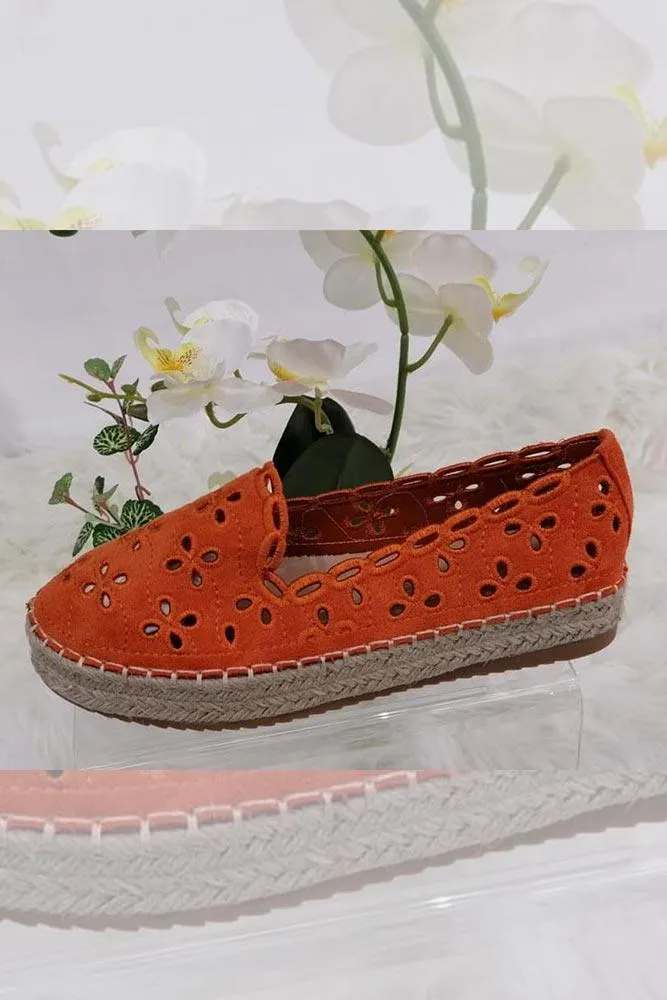 FLOWER PATTERN SHOES