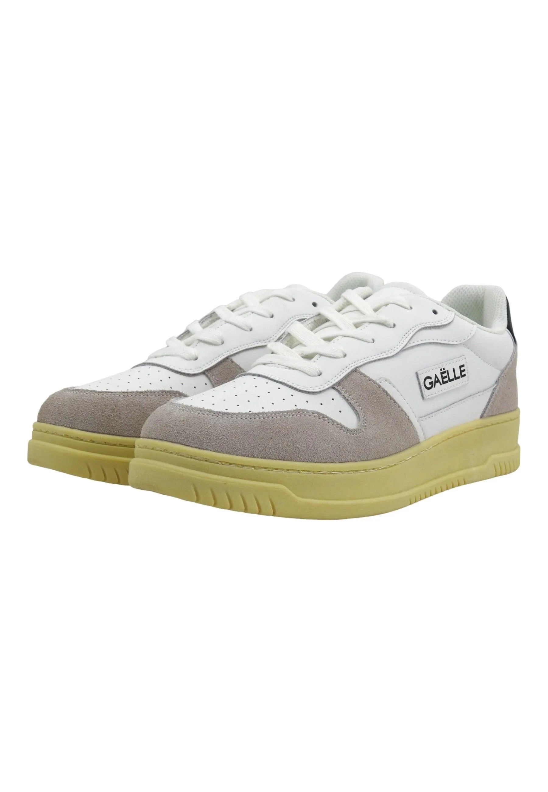 GAELLE Sneaker Basket Ox Uomo Grigio Bianco GACAM00005