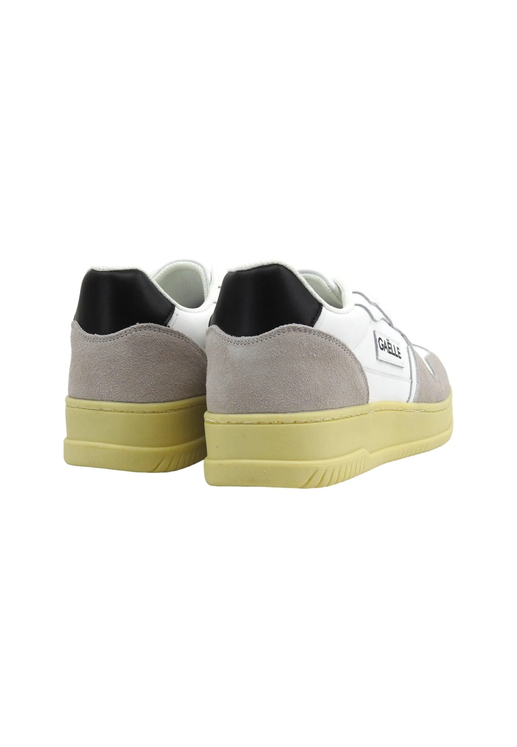 GAELLE Sneaker Basket Ox Uomo Grigio Bianco GACAM00005