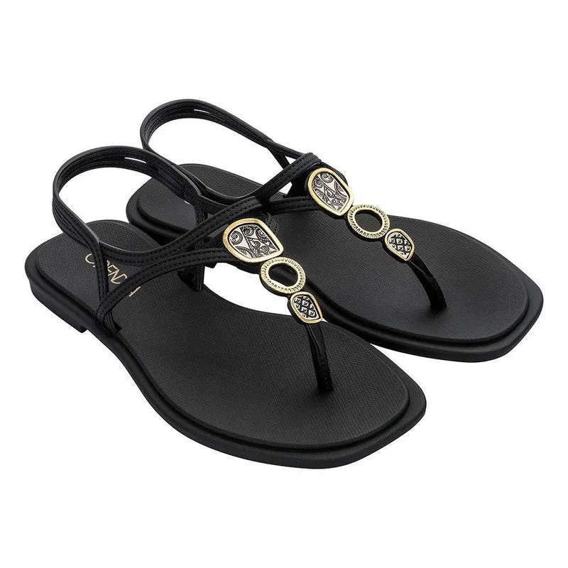 Grendha Talulla Ladies Thong Sandals - Black