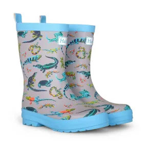 Hatley Rambunctious Reptiles Matte Rain Boots