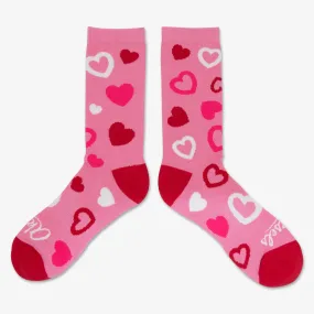 Hearts Men's & Women's Crew Socks