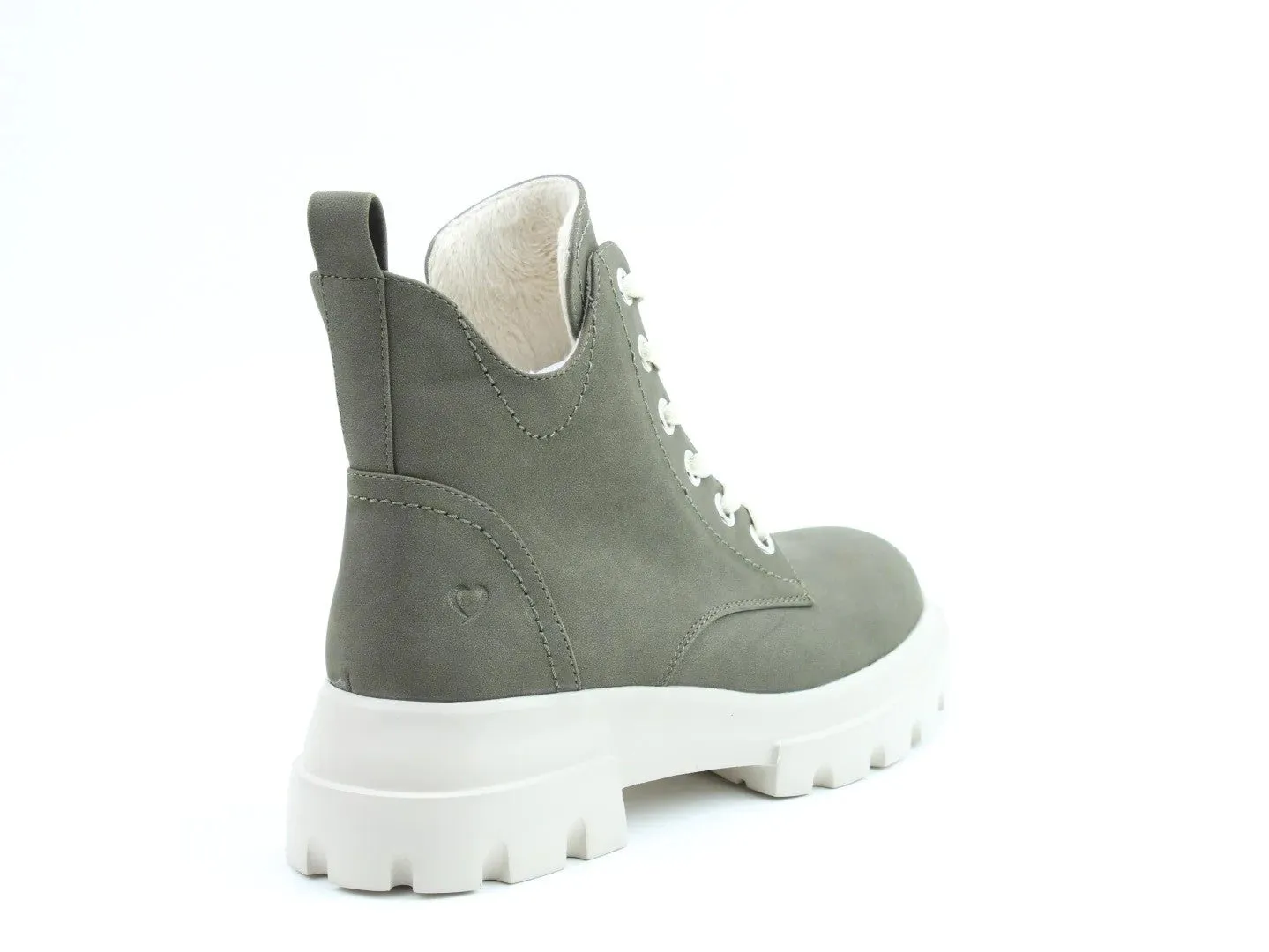 Heavenly Feet Vegan friendly Clea Boot-KHAKI