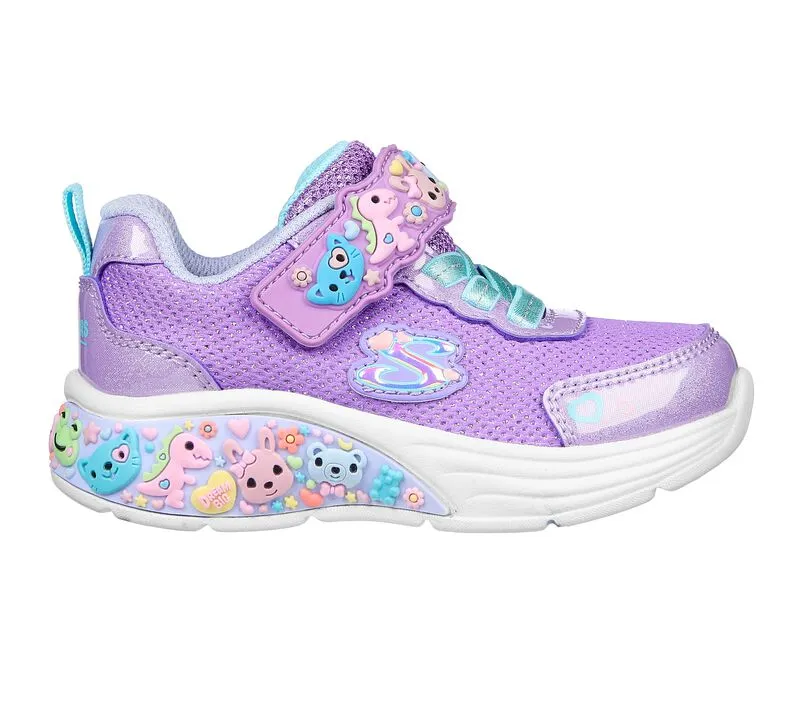 Infants Skechers Trainers Lavender Strap My Dreamers 303155N LVMT