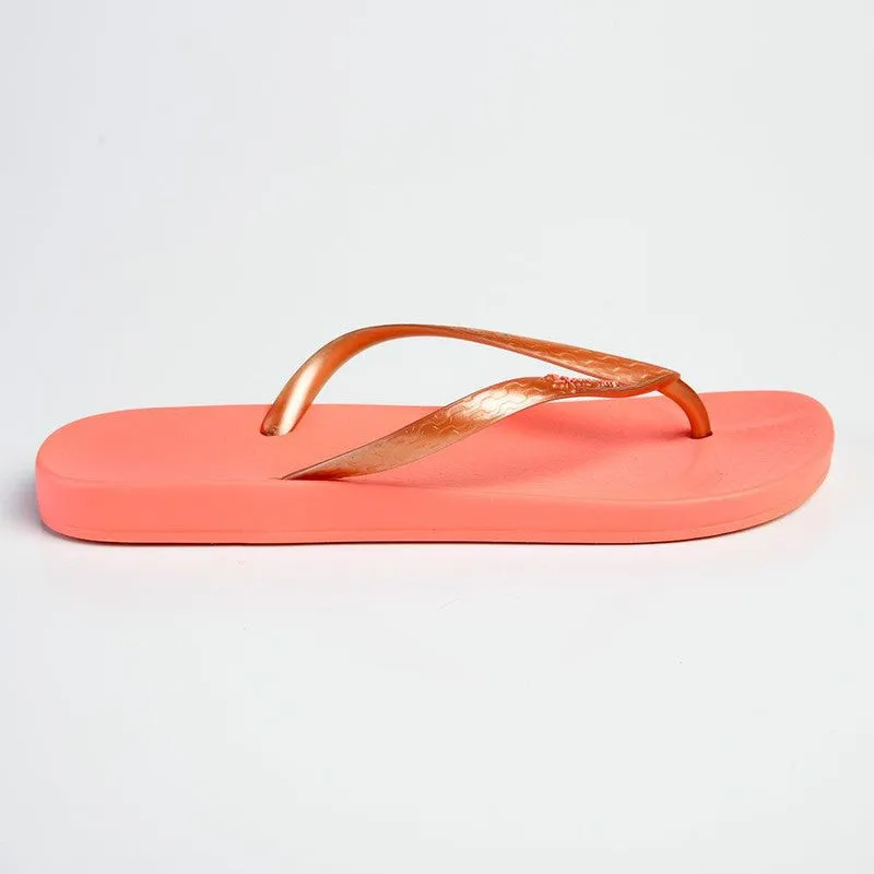 Ipanema Aba Slip On Thong Sandals - Pink/Rose Gold