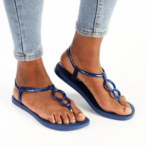 Ipanema Eden Modern Thong Sandals - Blue