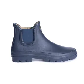 Iris Chelsea Jersey Lined Boot - Bleu Foncé