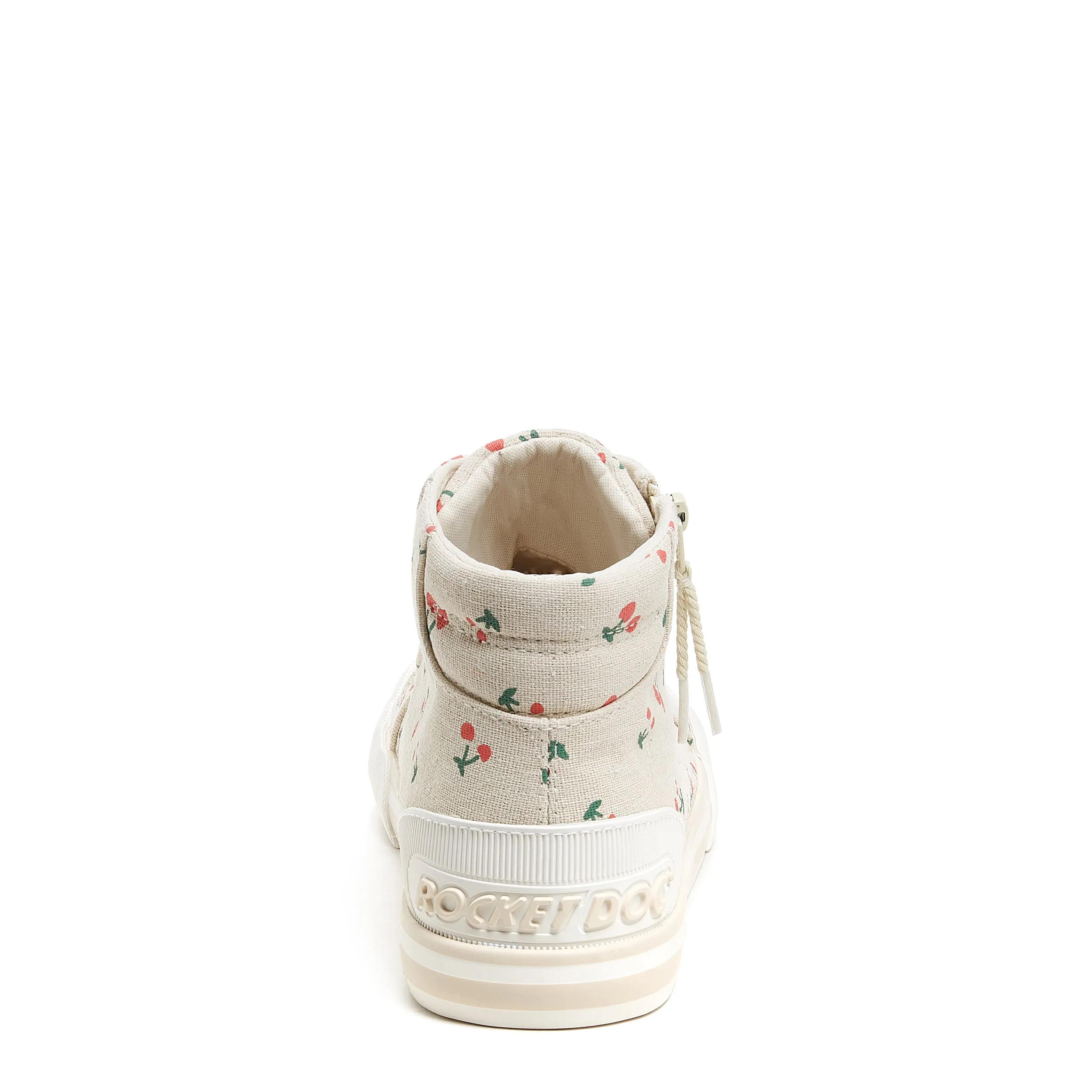 Jazzin Cherry Print High Top Sneaker