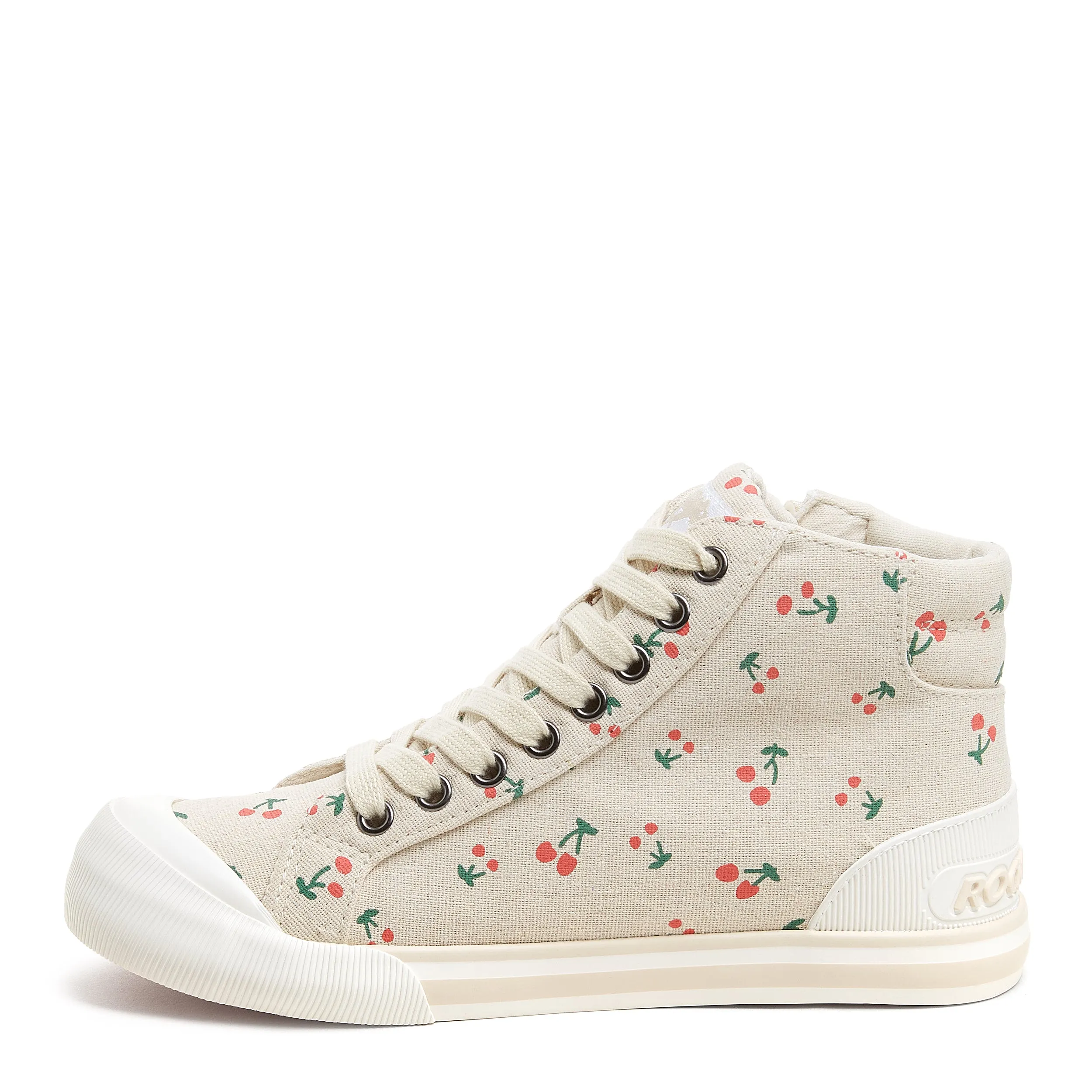 Jazzin Cherry Print High Top Sneaker