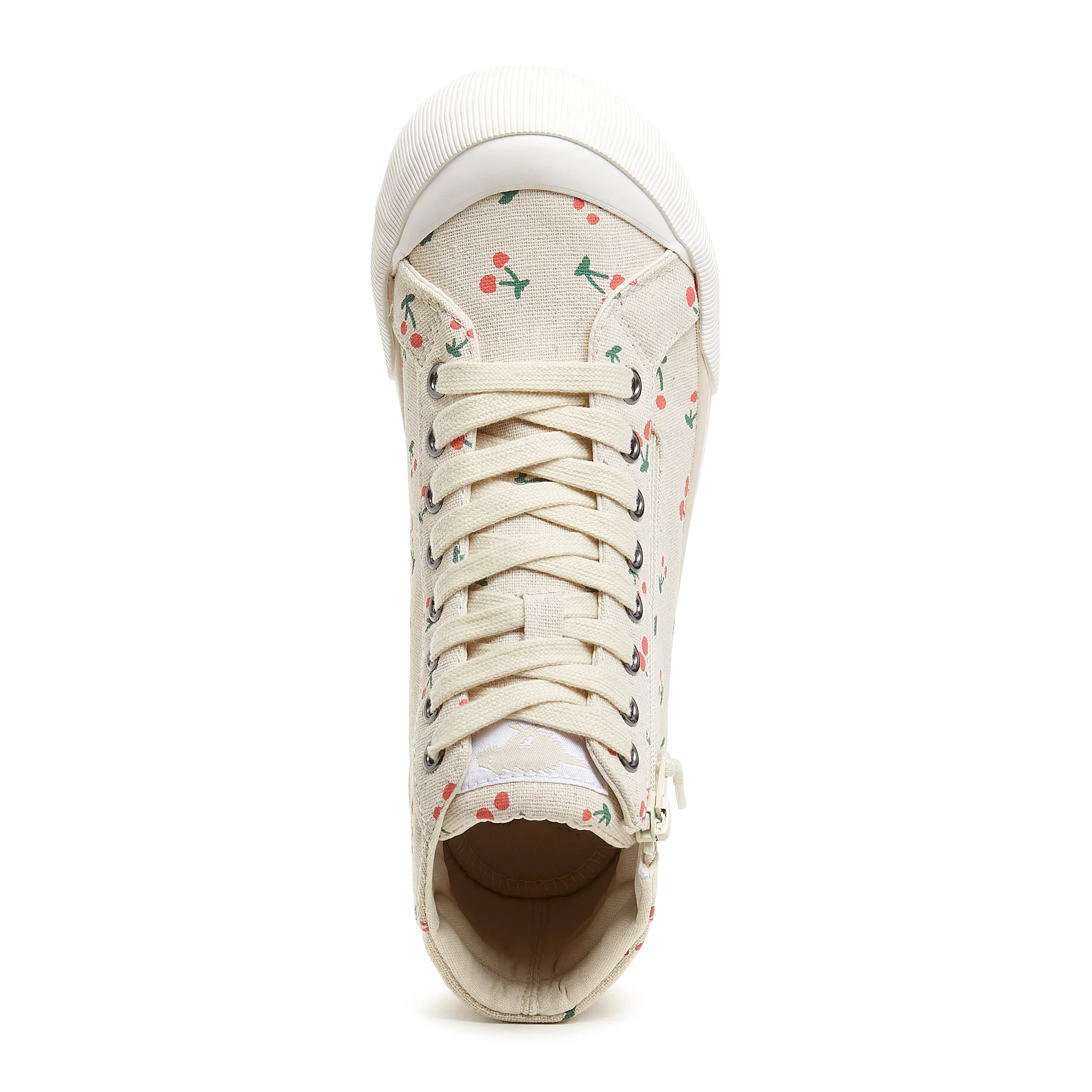 Jazzin Cherry Print High Top Sneaker