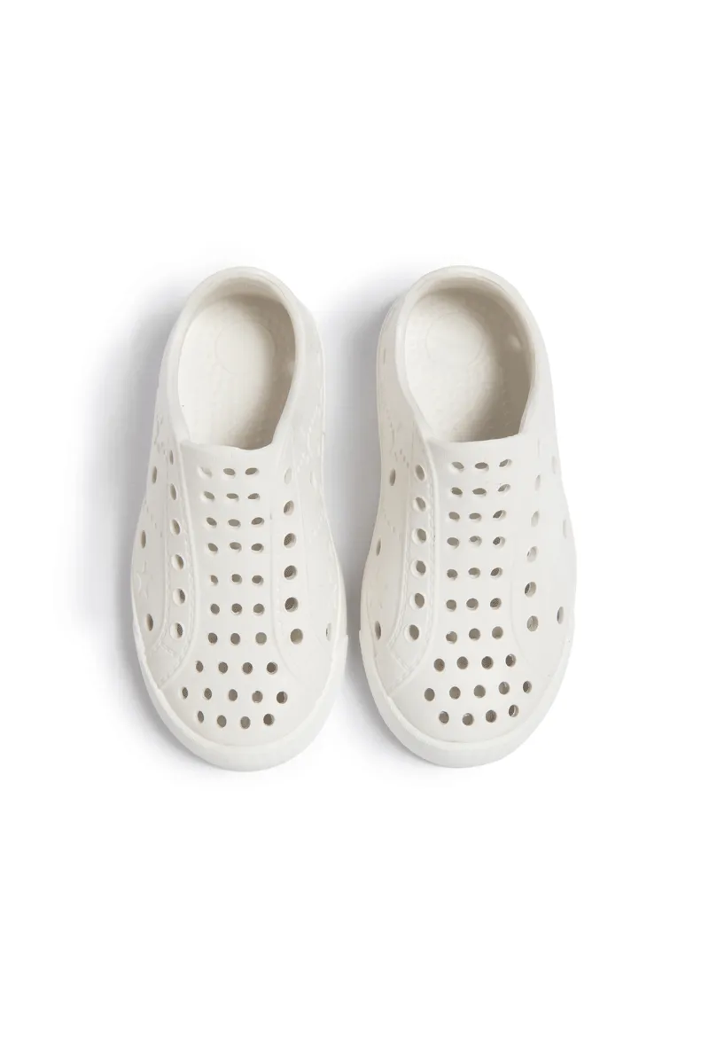 Kids Waterproof Sneaker - White